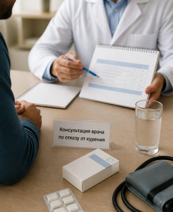 Консультация врача по отказу от курения для взрослых в Чехове